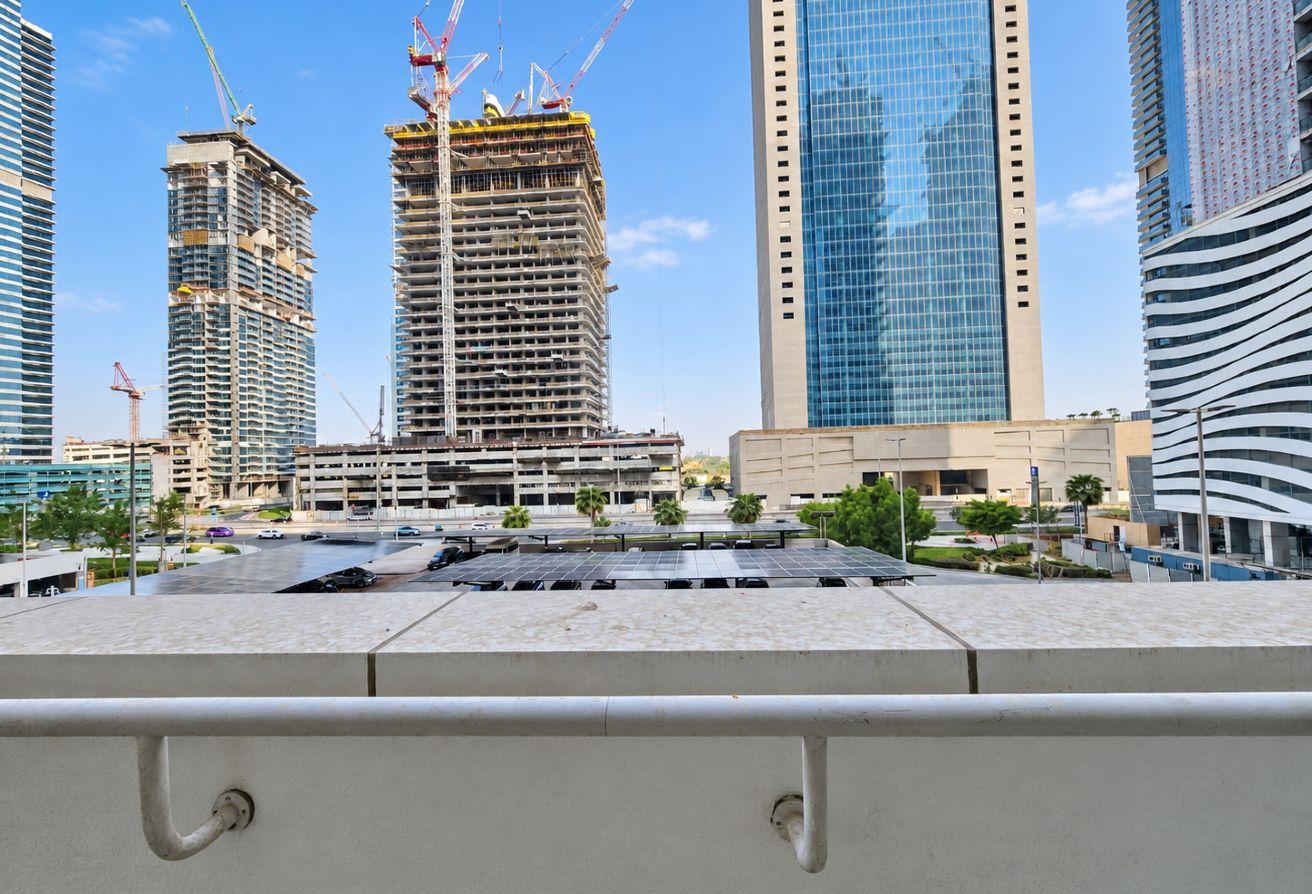 Bright Studio | Downtown & Marina View | Balcony photo 7