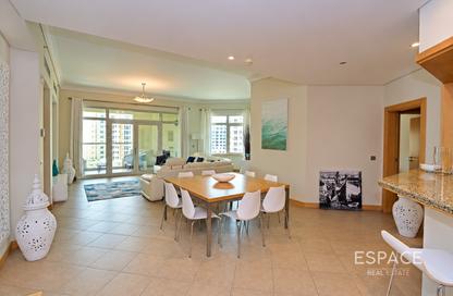 Apartment - 3 - 4 for rent in Al Das - Shoreline Apartments - Palm Jumeirah - Dubai