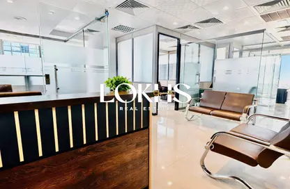 Office Space - Studio - 1 Bathroom for rent in The Prism - Business Bay - Dubai
