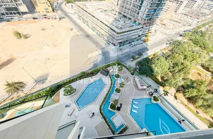 شقة - غرفة نوم - 2 حمامات للايجار في بن غاطي رويال - منطقة 18 - قرية جميرا الدائرية - دبي