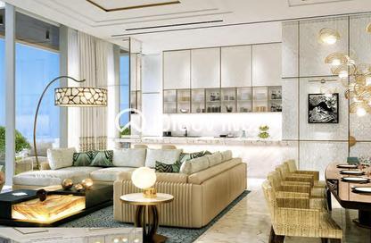 Apartment - 1 Bedroom - 1 Bathroom for sale in Cavalli Casa Tower - Dubai Media City - Dubai