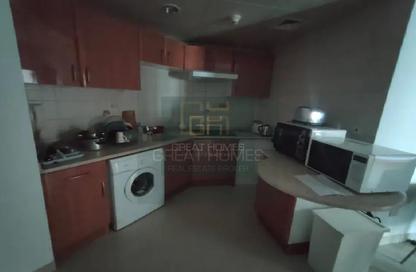 شقة - غرفة نوم - 1 حمام للايجار في بوابة دبي الجديدة 1 - (JLT) مجمع Q - أبراج بحيرات الجميرا - دبي
