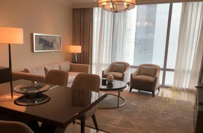 شقة - غرفة نوم - 2 حمامات للايجار في العنوان رزيدنس فاونتن فيوز 1 - العنوان رزيدنس فاونتن فيوز - وسط مدينة دبي - دبي