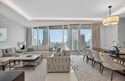 Apartment - 4 - 4 for rent in The Address Sky View Tower 2 - The Address Sky View Towers - Downtown Dubai - Dubai