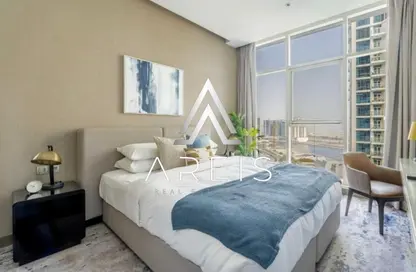 Apartment - Studio - 1 Bathroom for rent in Damac Maison Prive A - Damac Maison Prive - Business Bay - Dubai