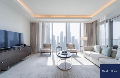 Apartment - 3 - 4 for rent in Address Fountain Views Hotel - The Address Residence Fountain Views - Downtown Dubai - Dubai
