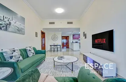 Apartment - 2 Bedrooms - 3 Bathrooms for rent in Time Place Tower - Dubai Marina - Dubai