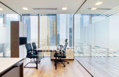 Office Space - Studio - 1 Bathroom for rent in The Prism - Business Bay - Dubai