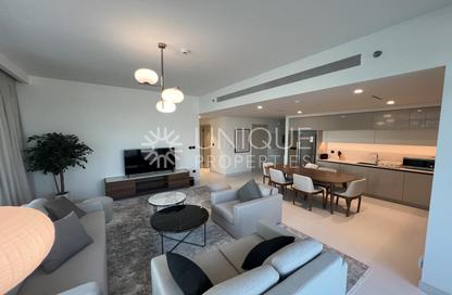 شقة - 3 غرف نوم - 3 حمامات للايجار في برج Marina Vista 1 - مارينا فيستا - إعمار بيتشفرونت - دبي هاربور - دبي