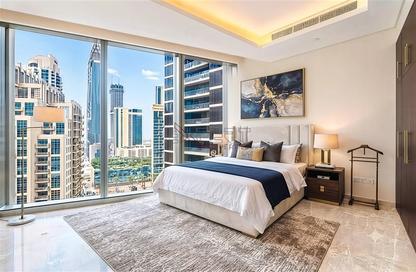 Apartment - 4 - 5 for rent in IL Primo - Opera District - Downtown Dubai - Dubai