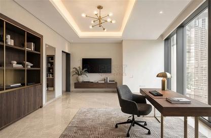 Apartment - 4 - 5 for rent in IL Primo - Opera District - Downtown Dubai - Dubai