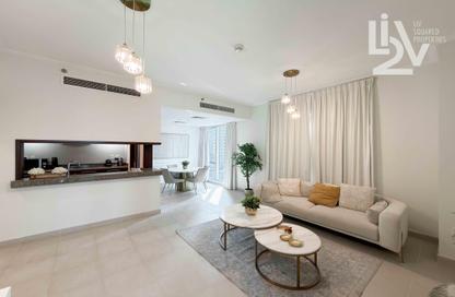 Apartment - 1 Bedroom - 2 Bathrooms for rent in Beauport Tower - Marina Promenade - Dubai Marina - Dubai