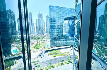 Office Space - Studio - 1 Bathroom for rent in The Binary Tower - Business Bay - Dubai