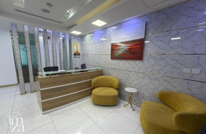 Office Space - Studio - 1 Bathroom for rent in Latifa Tower - Sheikh Zayed Road - Dubai