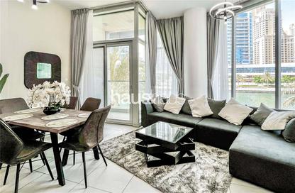 Apartment - 2 Bedrooms - 2 Bathrooms for sale in Panoramic Tower - Dubai Marina - Dubai