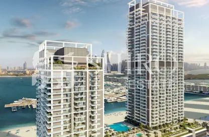 Apartment - 2 Bedrooms - 3 Bathrooms for sale in Beach Mansion - EMAAR Beachfront - Dubai Harbour - Dubai
