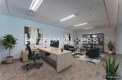 Office Space - Studio - 1 Bathroom for rent in Emaar Business Park Building 1 - Emaar Business Park - Sheikh Zayed Road - Dubai