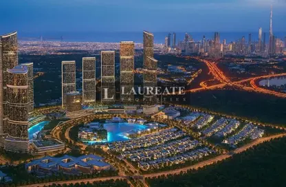 شقة - غرفة نوم - 2 حمامات للبيع في ريفرسايد كريسنت 350 - شوبا هارتلاند الثانية - بو كدرة - دبي