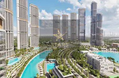 Apartment - 1 Bedroom - 1 Bathroom for sale in 340 Riverside Crescent - Sobha Hartland II - Bukadra - Dubai