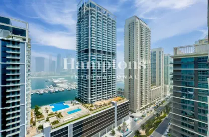 شقة - 2 غرف نوم - 3 حمامات للايجار في جراند بلو تاور 1 - إعمار بيتشفرونت - دبي هاربور - دبي