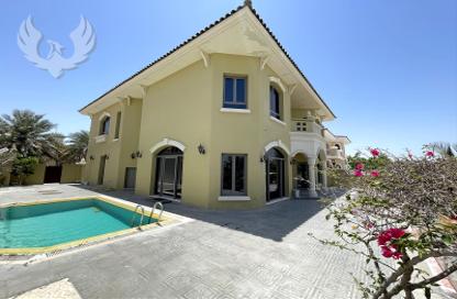 Villa - 5 Bedrooms - 5 Bathrooms for rent in Garden Homes Frond E - Garden Homes - Palm Jebel Ali - Dubai