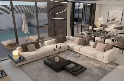 فيلا - 5 غرف نوم - 7 حمامات للبيع في غرب الفرجان - الفرجان - دبي