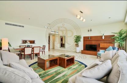 Apartment - 3 Bedrooms - 4 Bathrooms for rent in Al Fattan Marine Tower - Al Fattan Marine Towers - Jumeirah Beach Residence - Dubai