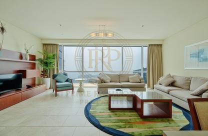 Apartment - 3 Bedrooms - 4 Bathrooms for rent in Al Fattan Marine Tower - Al Fattan Marine Towers - Jumeirah Beach Residence - Dubai