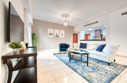 Apartment - 1 Bedroom - 2 Bathrooms for rent in Rimal 3 - Rimal - Jumeirah Beach Residence - Dubai