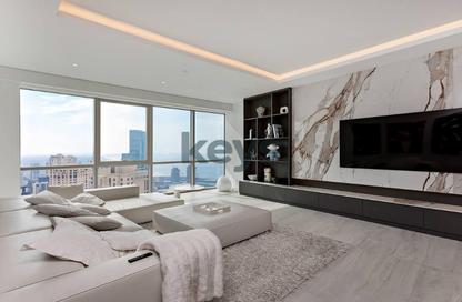 Apartment - 2 - 4 for rent in Al Fattan Marine Tower - Al Fattan Marine Towers - Jumeirah Beach Residence - Dubai