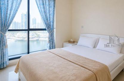 Apartment - Studio - 1 for rent in Jumeirah Bay X1 - Jumeirah Bay Towers - JLT Cluster X - Jumeirah Lake Towers - Dubai
