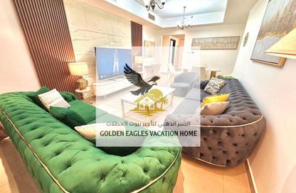 Apartment - 3 Bedrooms - 2 Bathrooms for rent in Beach Tower 2 - Al Khan Lagoon - Al Khan - Sharjah Apartment - 3 Bedrooms - 2 Bathrooms for rent in Beach Tower 2 - Al Khan Lagoon - Al Khan - Sharjah