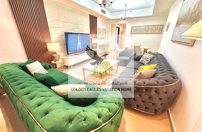 Apartment - 3 Bedrooms - 2 Bathrooms for rent in Beach Tower 2 - Al Khan Lagoon - Al Khan - Sharjah Apartment - 3 Bedrooms - 2 Bathrooms for rent in Beach Tower 2 - Al Khan Lagoon - Al Khan - Sharjah