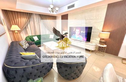 Apartment - 3 Bedrooms - 2 Bathrooms for rent in Beach Tower 2 - Al Khan Lagoon - Al Khan - Sharjah Apartment - 3 Bedrooms - 2 Bathrooms for rent in Beach Tower 2 - Al Khan Lagoon - Al Khan - Sharjah