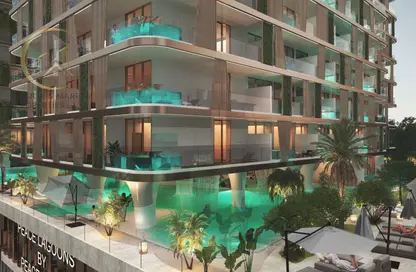 Apartment - 2 Bedrooms - 3 Bathrooms for sale in Peace Lagoons by Peace Homes - Dubai Land Residence Complex - Dubai Land - Dubai