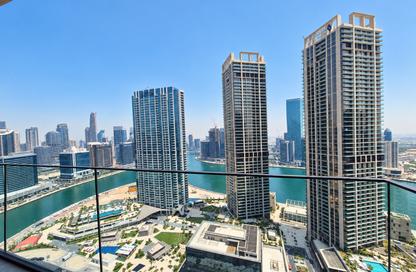 Apartment - Studio - 1 for rent in Peninsula Two - Peninsula - Business Bay - Dubai