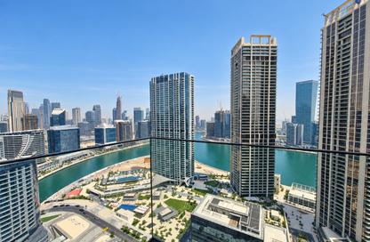 Apartment - Studio - 1 for rent in Peninsula Two - Peninsula - Business Bay - Dubai