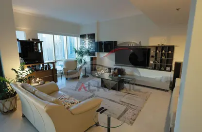 Apartment - 3 Bedrooms - 5 Bathrooms for rent in Al Majara 1 - Al Majara Towers - Dubai Marina - Dubai