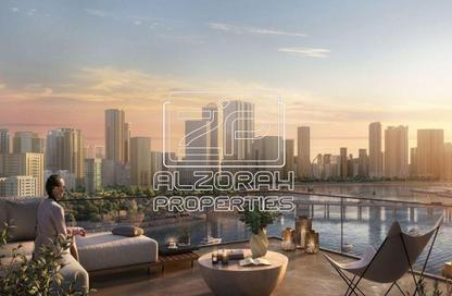 Apartment - 3 - 4 for sale in Topaz Residences - Maryam Island - Al Khan - Sharjah