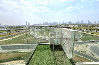 Apartment - 1 Bedroom - 1 Bathroom for rent in Farhad Azizi Residence - Al Jaddaf - Dubai