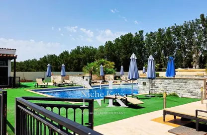 Villa - 5 Bedrooms - 6 Bathrooms for rent in Al Habtoor Polo Resort and Club - The Residences - Dubai Land - Dubai