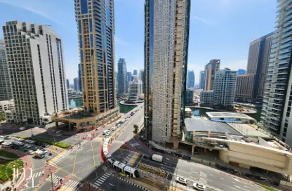 Apartment - 4 Bedrooms - 5 Bathrooms for rent in Sadaf 8 - Sadaf - Jumeirah Beach Residence - Dubai