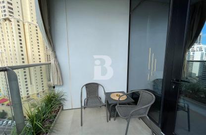 Apartment - Studio - 1 Bathroom for rent in Sparkle Tower 2 - Sparkle Towers - Dubai Marina - Dubai