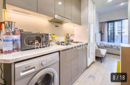 Apartment - Studio - 1 Bathroom for rent in Azizi Riviera 21 - Azizi Riviera - Meydan One - Meydan - Dubai