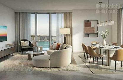 شقة - غرفة نوم - 2 حمامات للبيع في برج Seapoint 2 - سي بوينت - إعمار بيتشفرونت - دبي هاربور - دبي