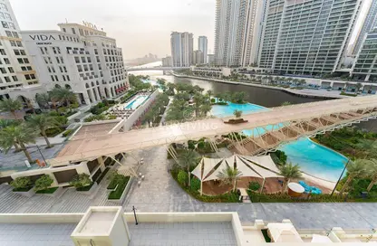 Apartment - 3 Bedrooms - 4 Bathrooms for rent in Grove at Creek Beach Building 2 - Grove at Creek Beach - Creek Beach - Dubai Creek Harbour (The Lagoons) - Dubai