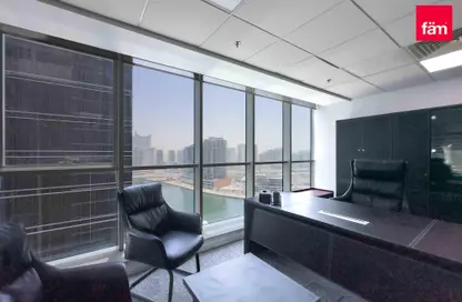 Office Space - Studio - 1 Bathroom for rent in Lake Central - Business Bay - Dubai