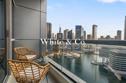 Apartment - 1 Bedroom - 2 Bathrooms for sale in Bay Central Tower Central - Bay Central - Dubai Marina - Dubai