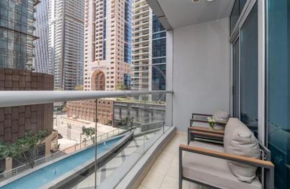 Apartment - 1 Bedroom - 2 Bathrooms for rent in The Torch - Dubai Marina - Dubai