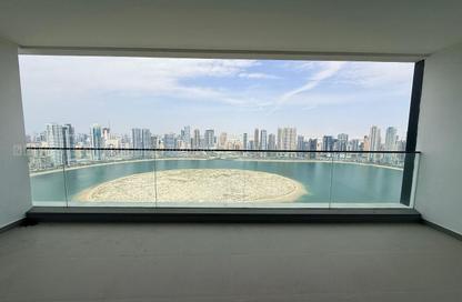 Apartment - 3 Bedrooms - 5 Bathrooms for rent in Al Mamzar - Al Mamzar - Sharjah - Sharjah